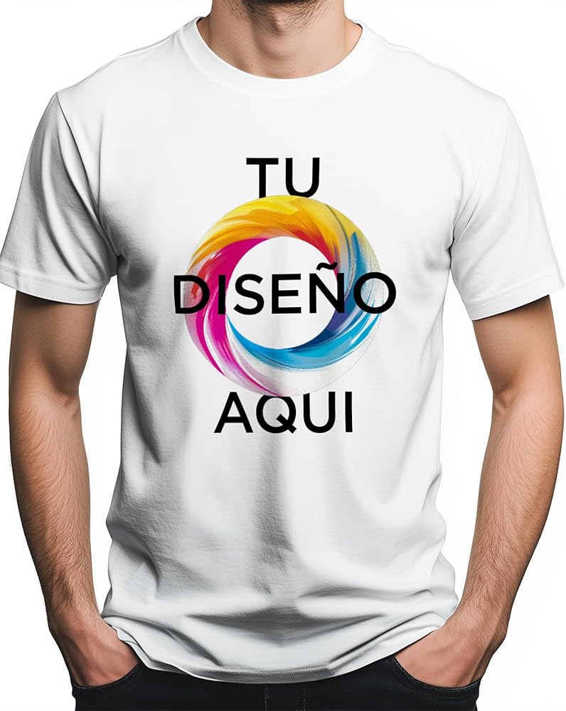 camiseta blanca personalizada