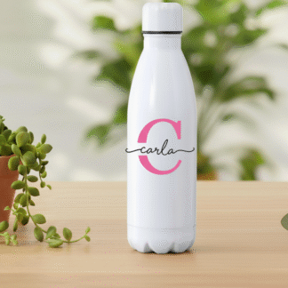 botella personalizada nombre