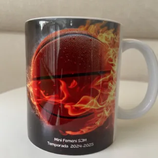 taza baloncesto personalizada