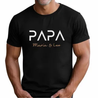 Camiseta Dia del padre negra