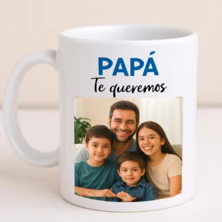 Taza Papa Te Queremos
