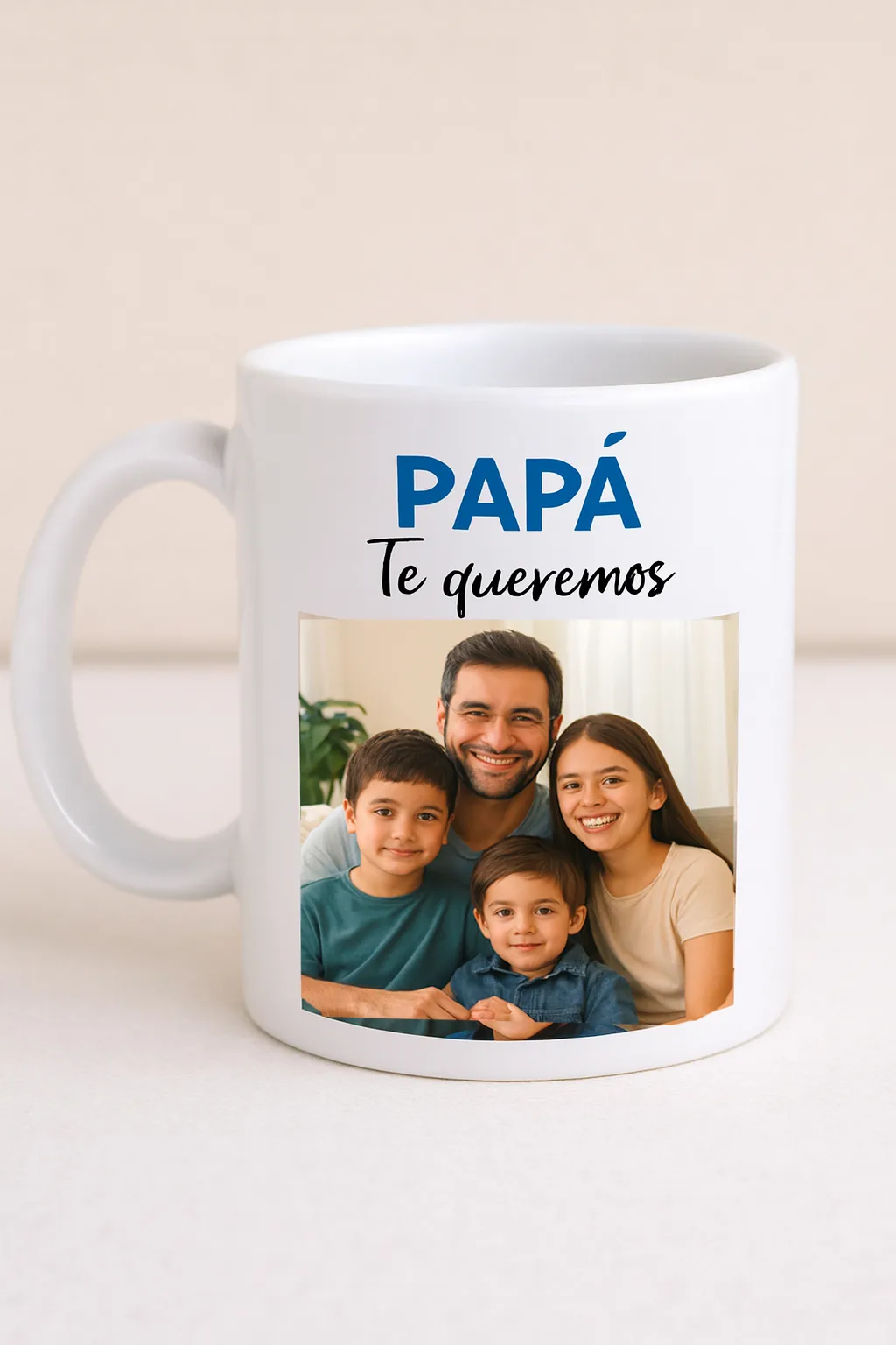 Taza Papa Te Queremos
