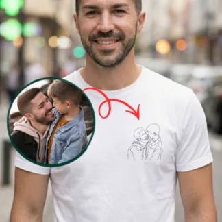 camiseta silueta foto